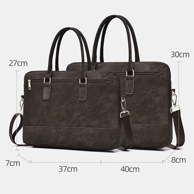 Premium Faux Leather PC bag (6colors)
