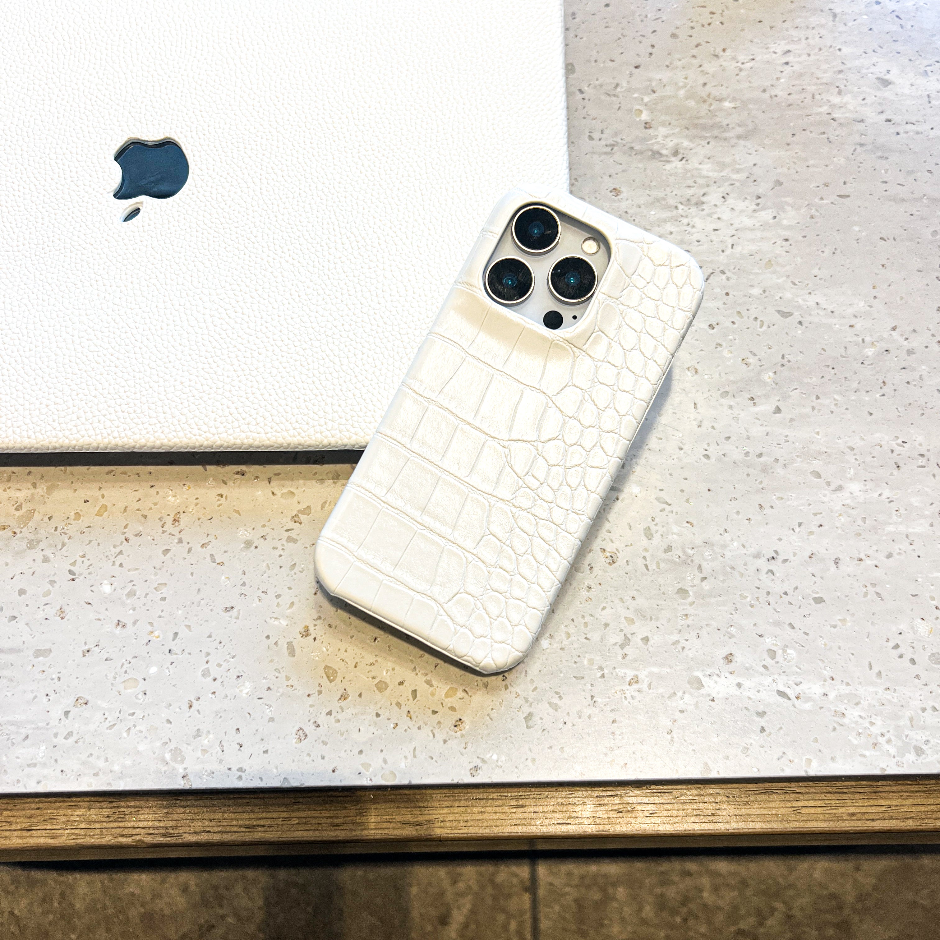 Elegant Croc Embossed  iphone Case