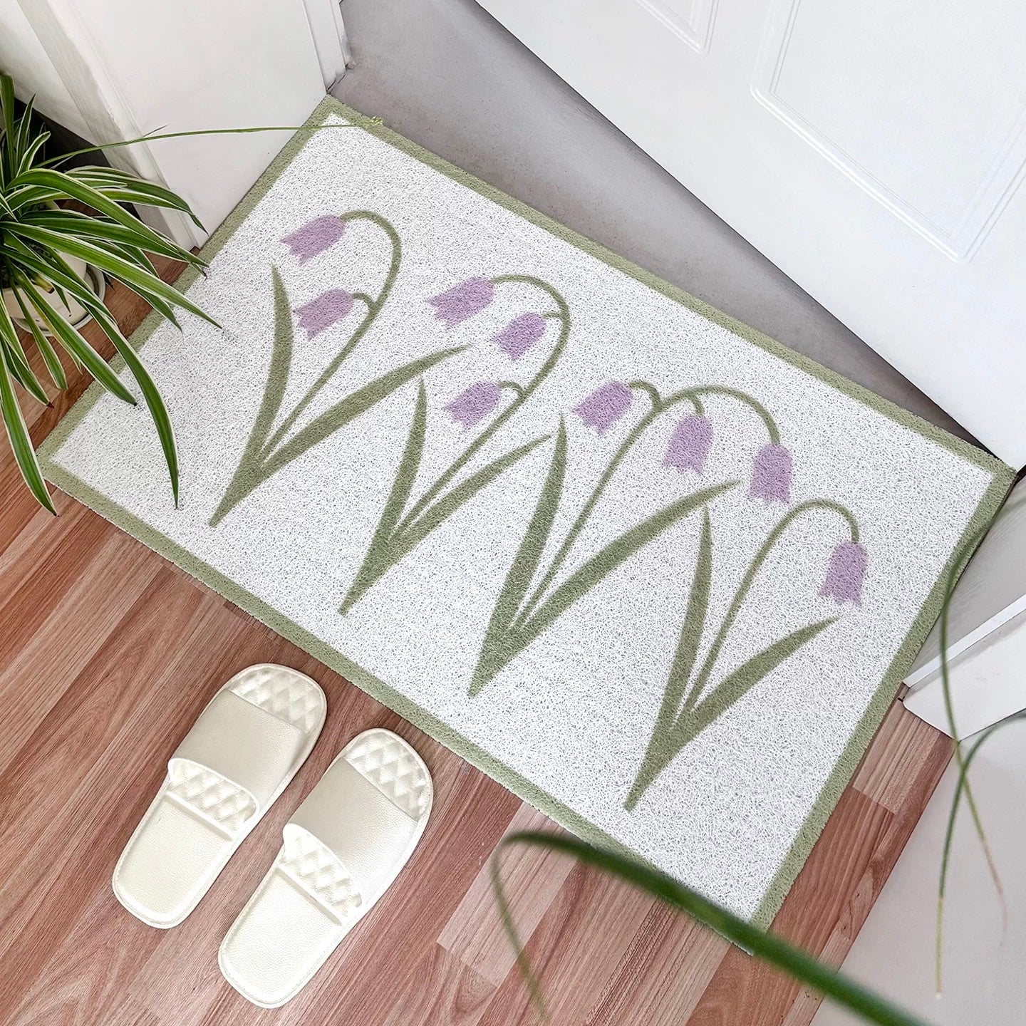 Floral Wire Loop door mat (2design)