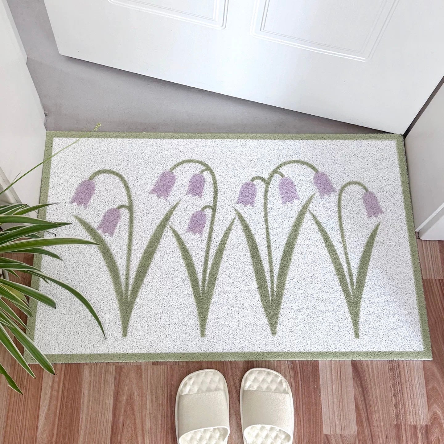 Floral Wire Loop door mat (2design)