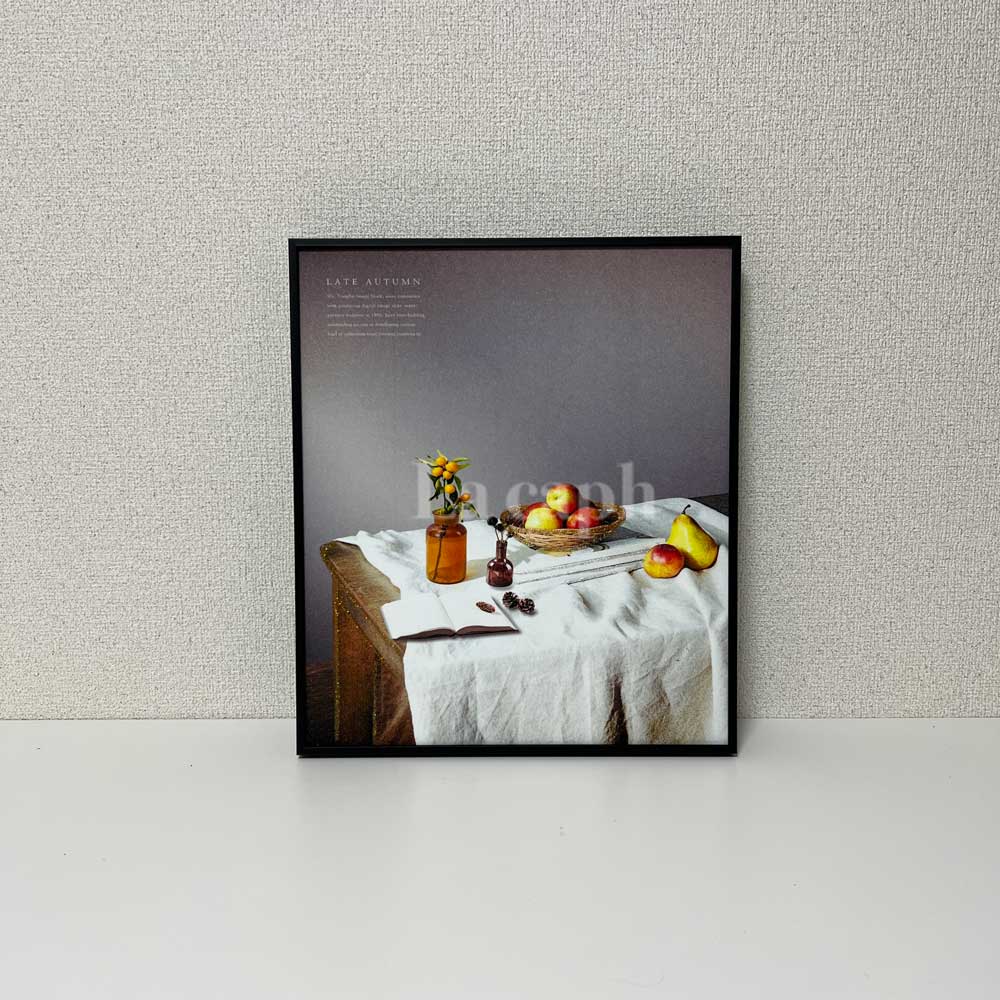 【即納】table glitter poster & frame SET  (31×36cm)