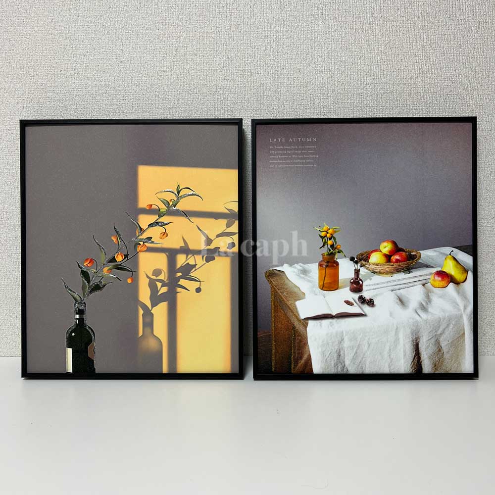 【即納】table glitter poster & frame SET  (31×36cm)