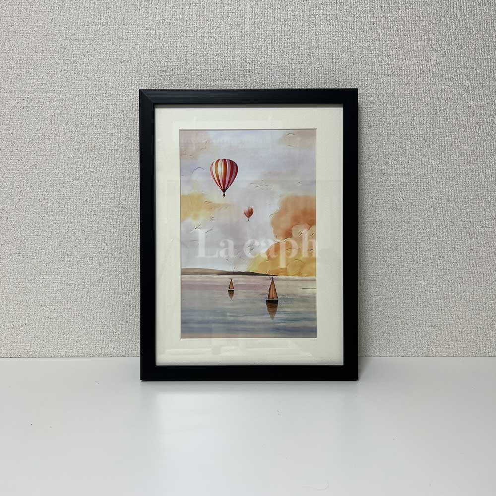 【即納】sunset poster & frame SET (41×51cm)