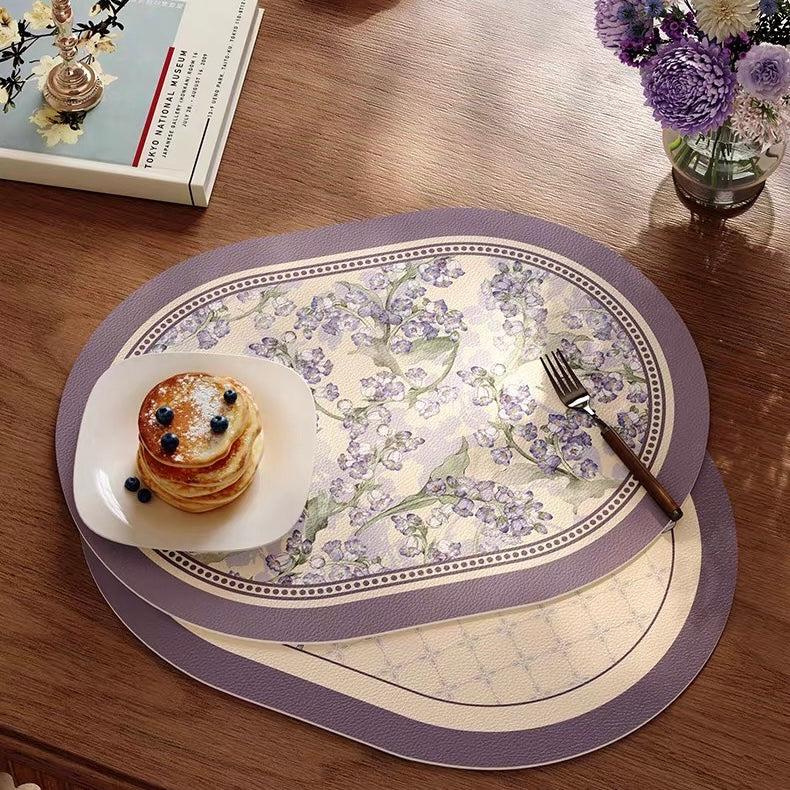 Purple Campanula place mat