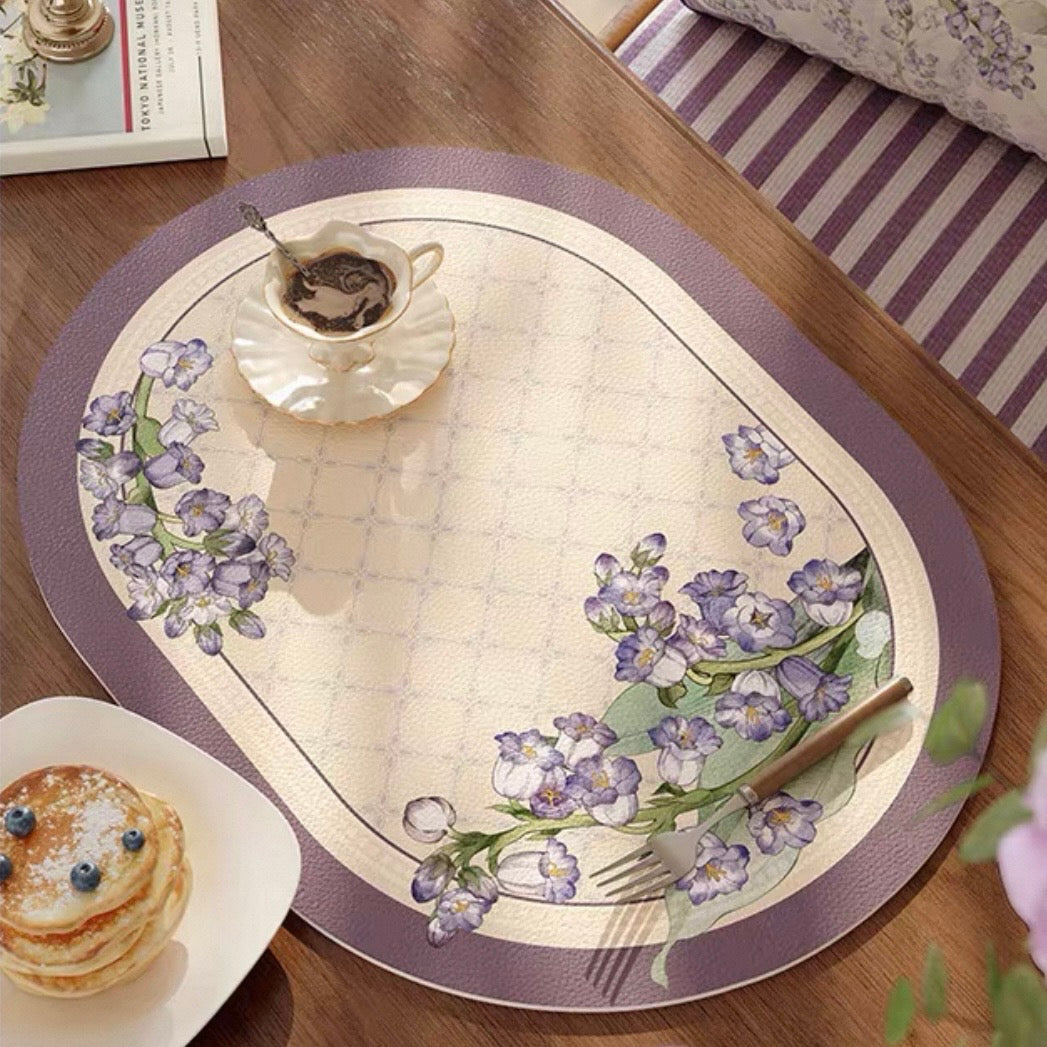 Purple Campanula place mat