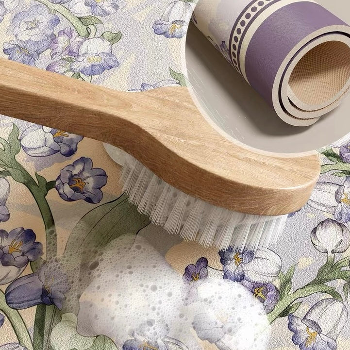 Purple Campanula coaster