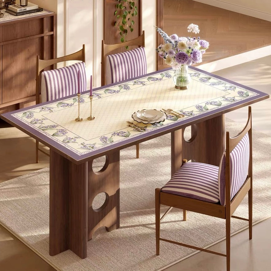 Purple Campanula table mat