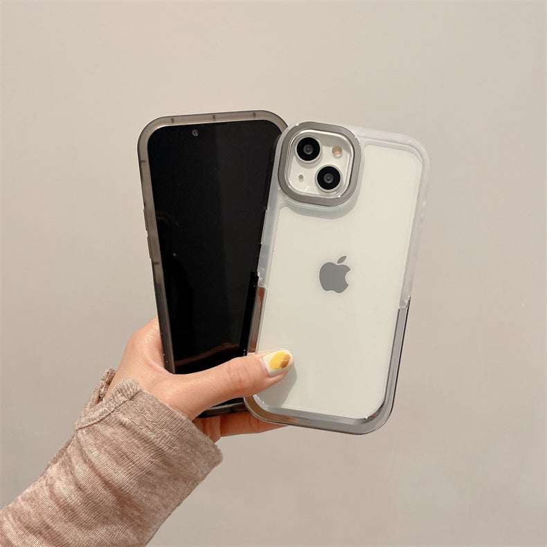 2color chrome stand iPhone case