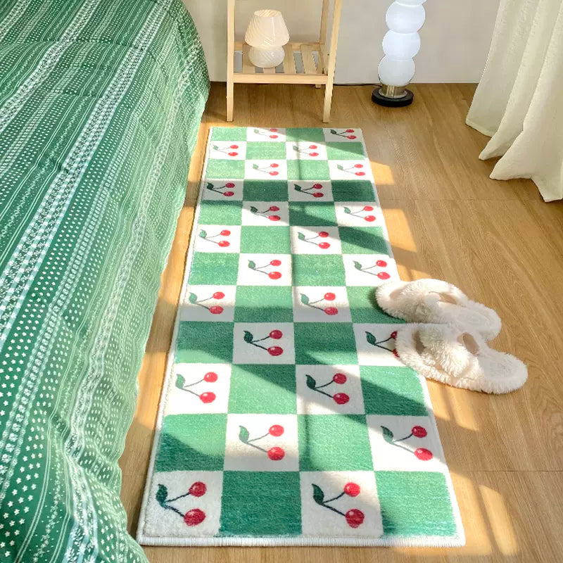 8design retro square floor mat