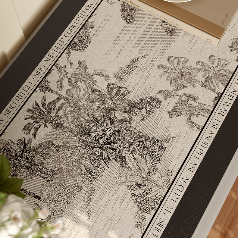 black glorious tree shelf mat