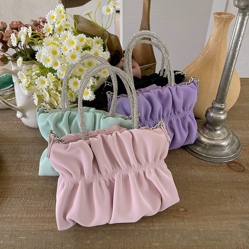4color pastel gather mini bag