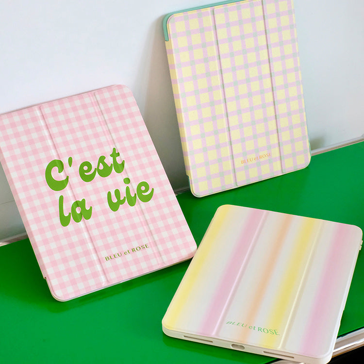 3design retro pastel iPad case