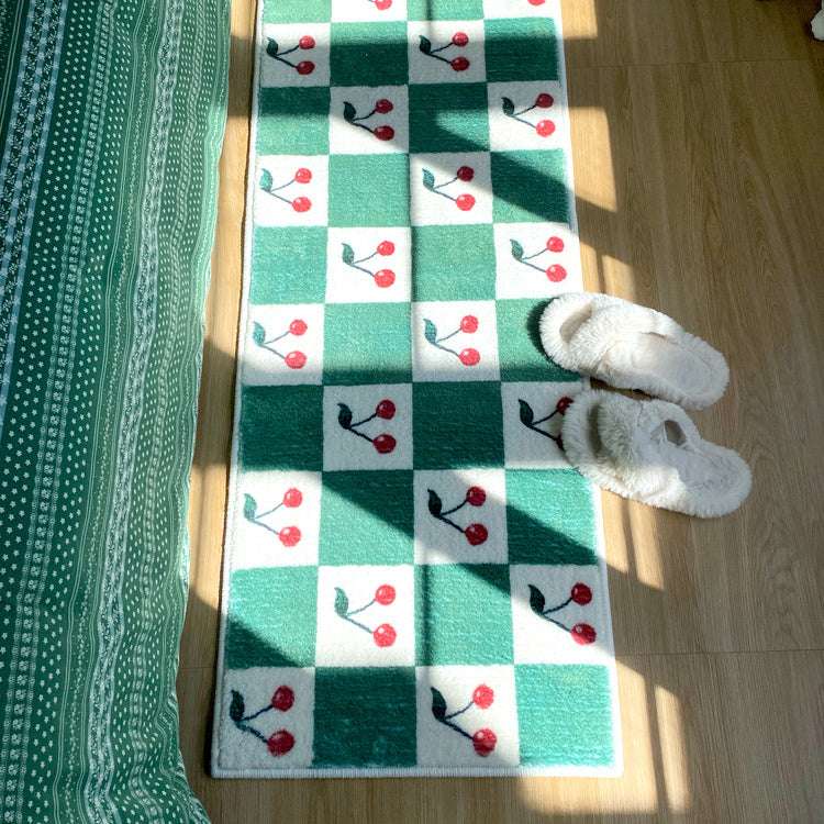 8design retro square floor mat