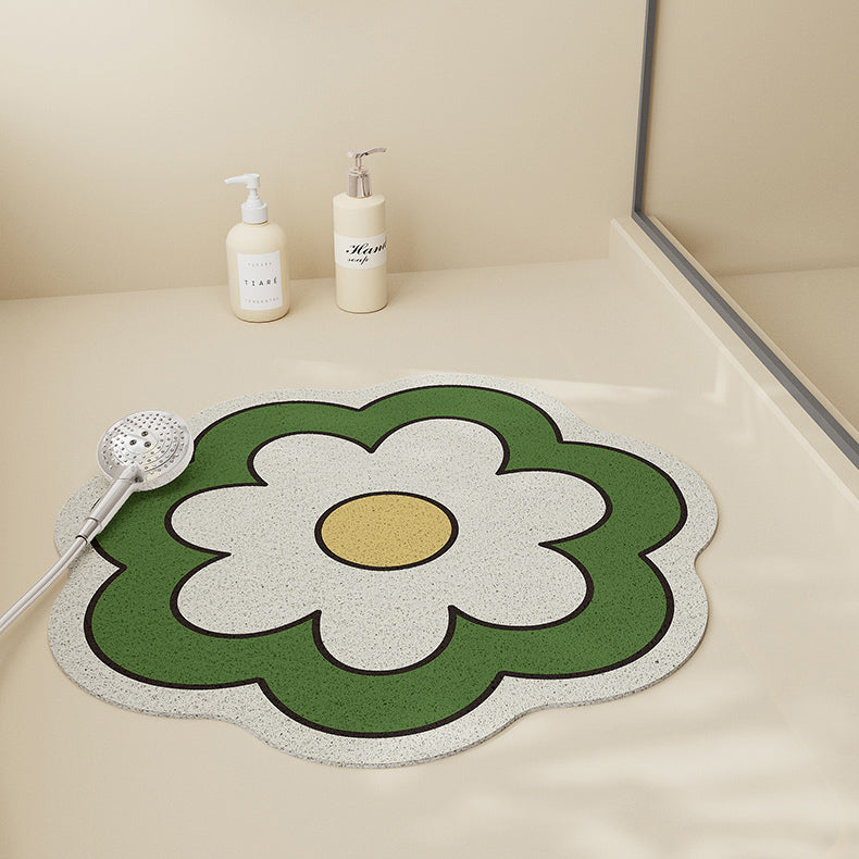 4design big flower bath mat