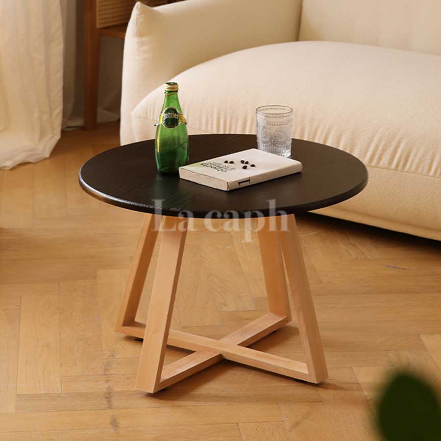 round cross leg table(2colors)