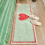 8design retro square floor mat