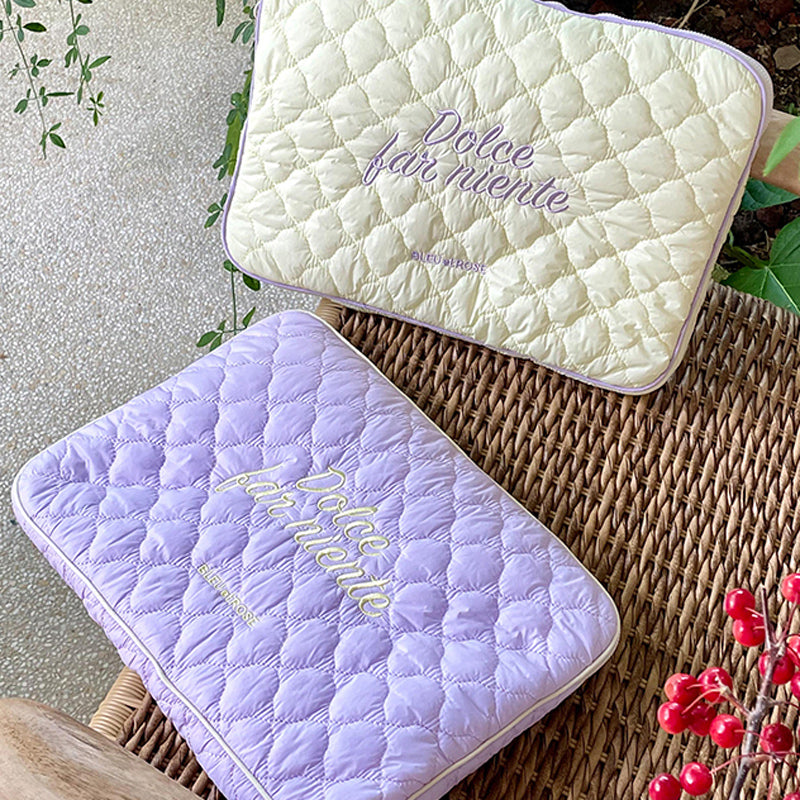 2color quilting PC case