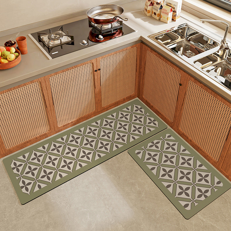 9design retro pattern kitchen mat