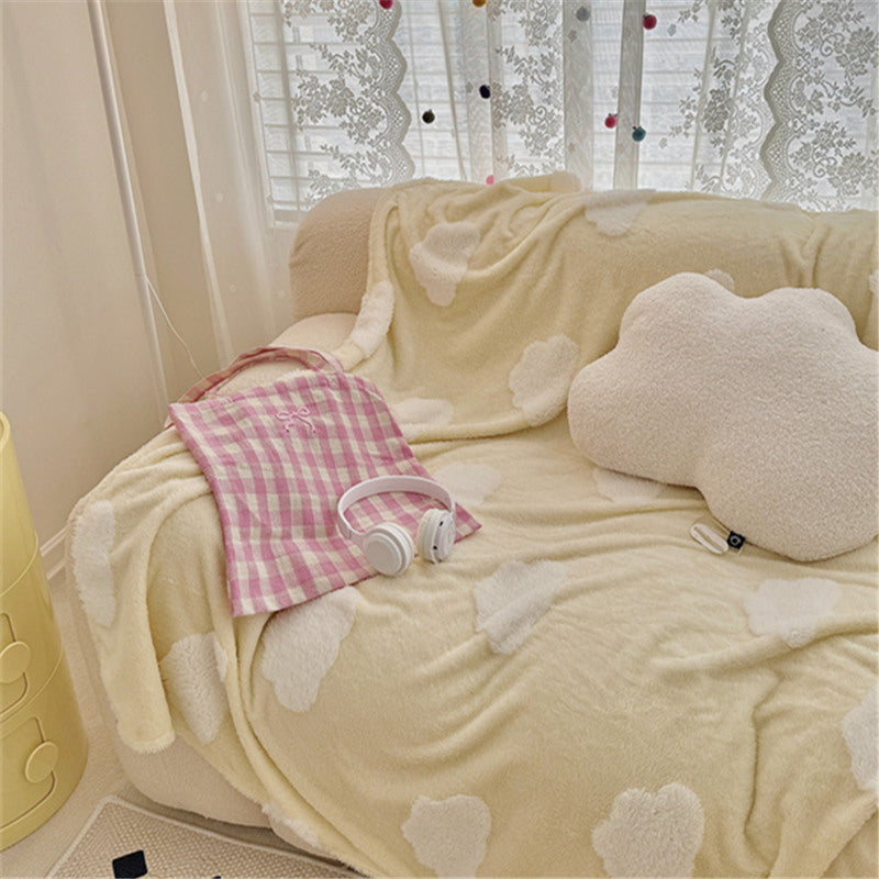 9design girly boa blanket