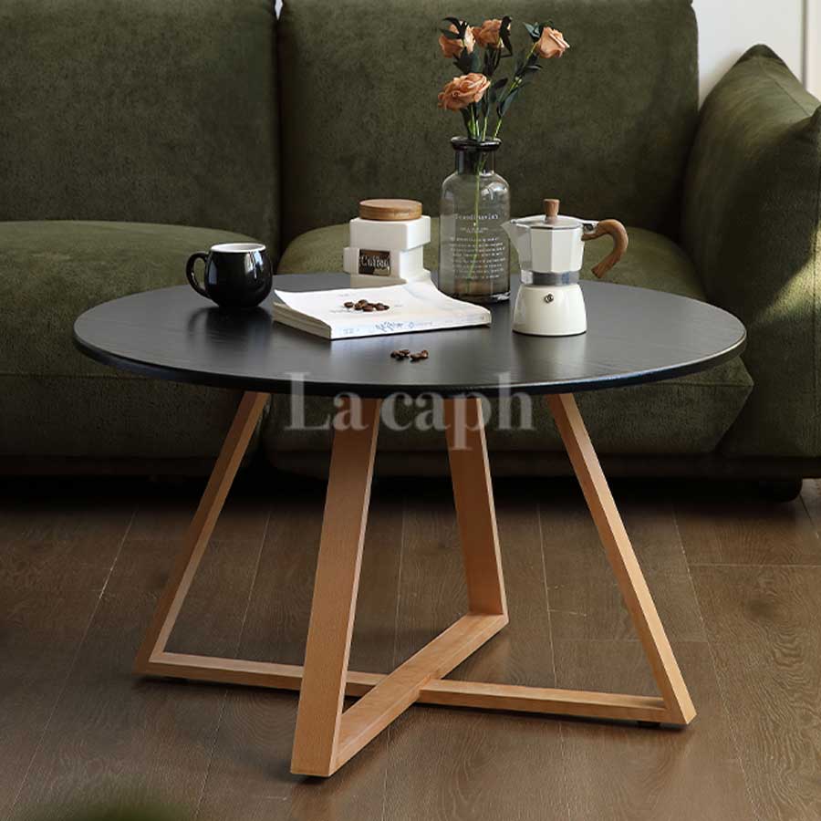 round cross leg table(2colors)