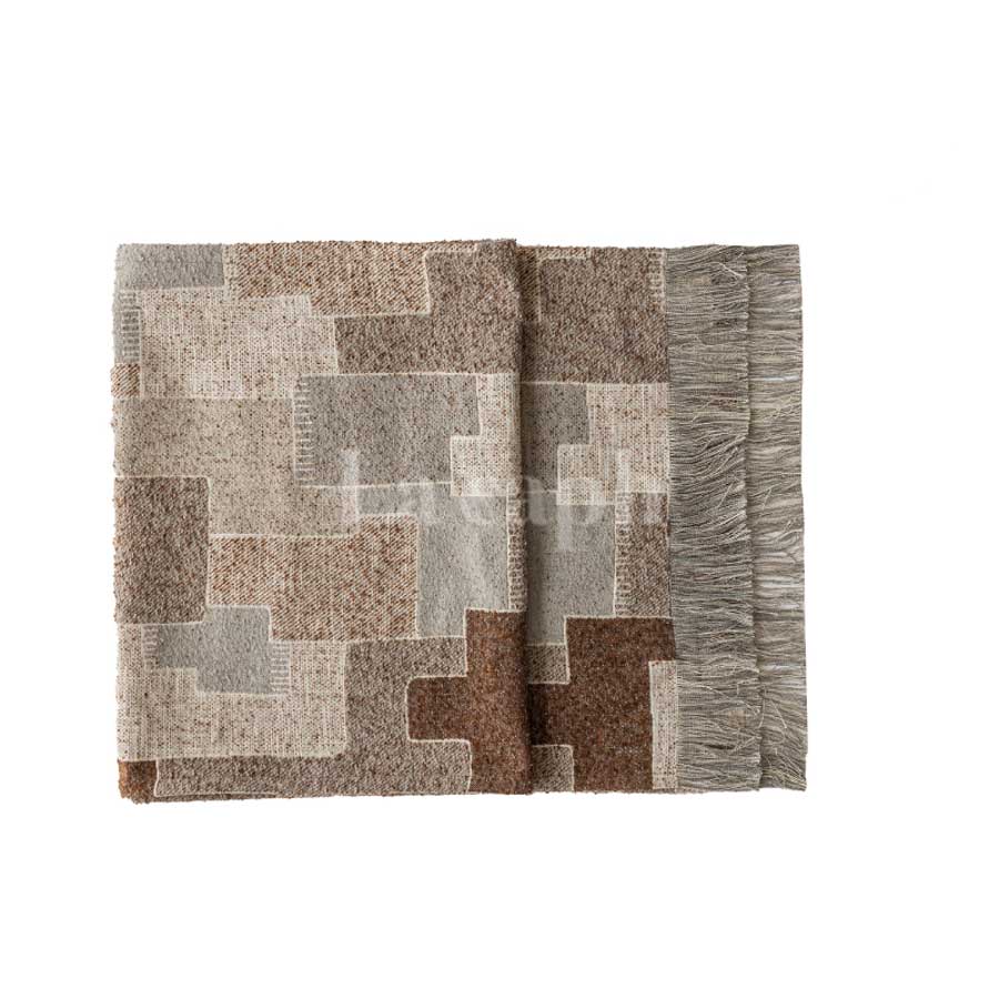 calm brown blanket