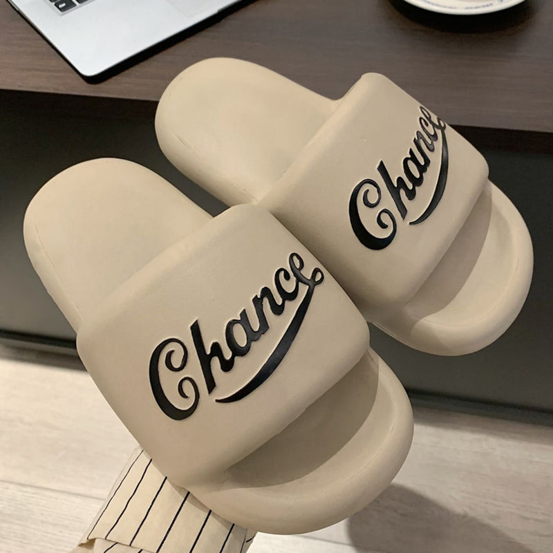 4color chance logo rubber room shoes