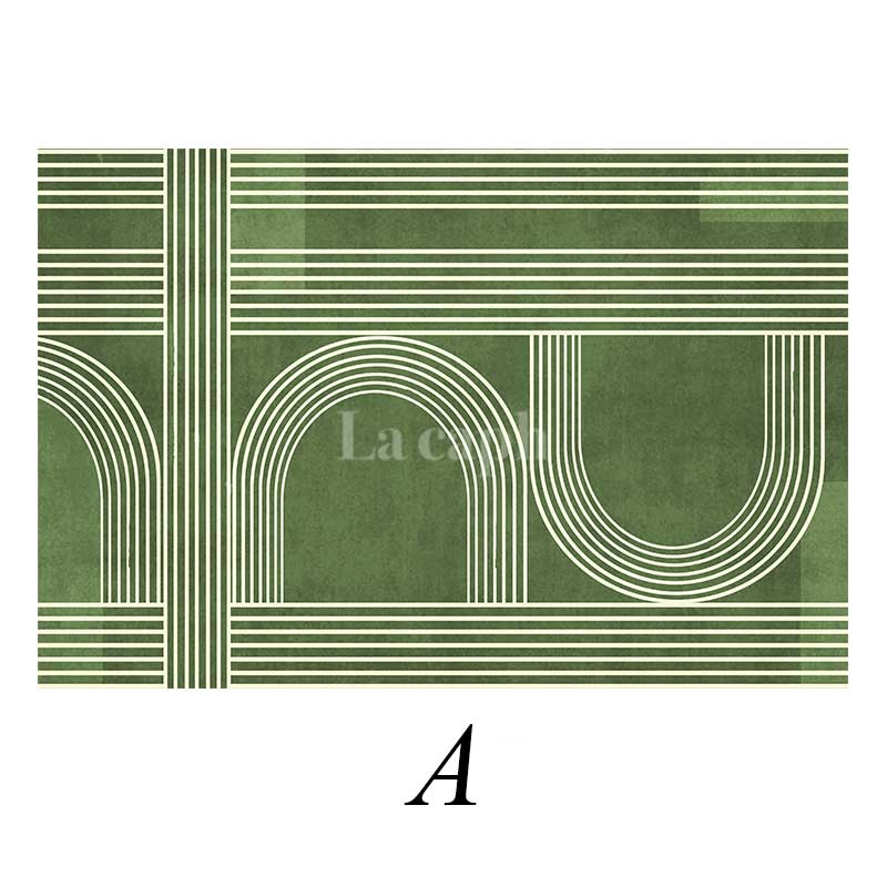 arch line green carpet (2designs)