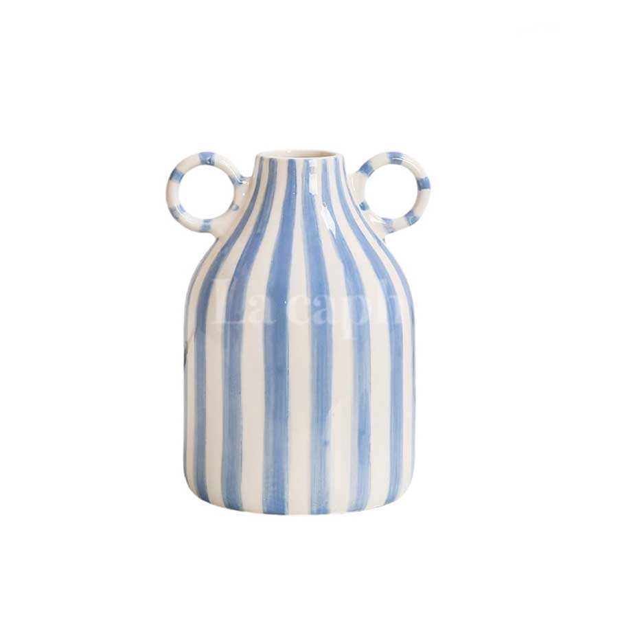 striped ceramic vase (3colors)