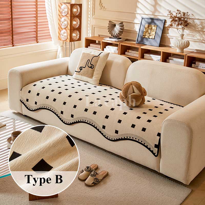 dotted harmony sofa cover (2types)(110×110cm〜)