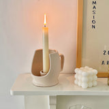 3design ceramic modern candle holder