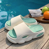 4color air cushion rubber room shoes