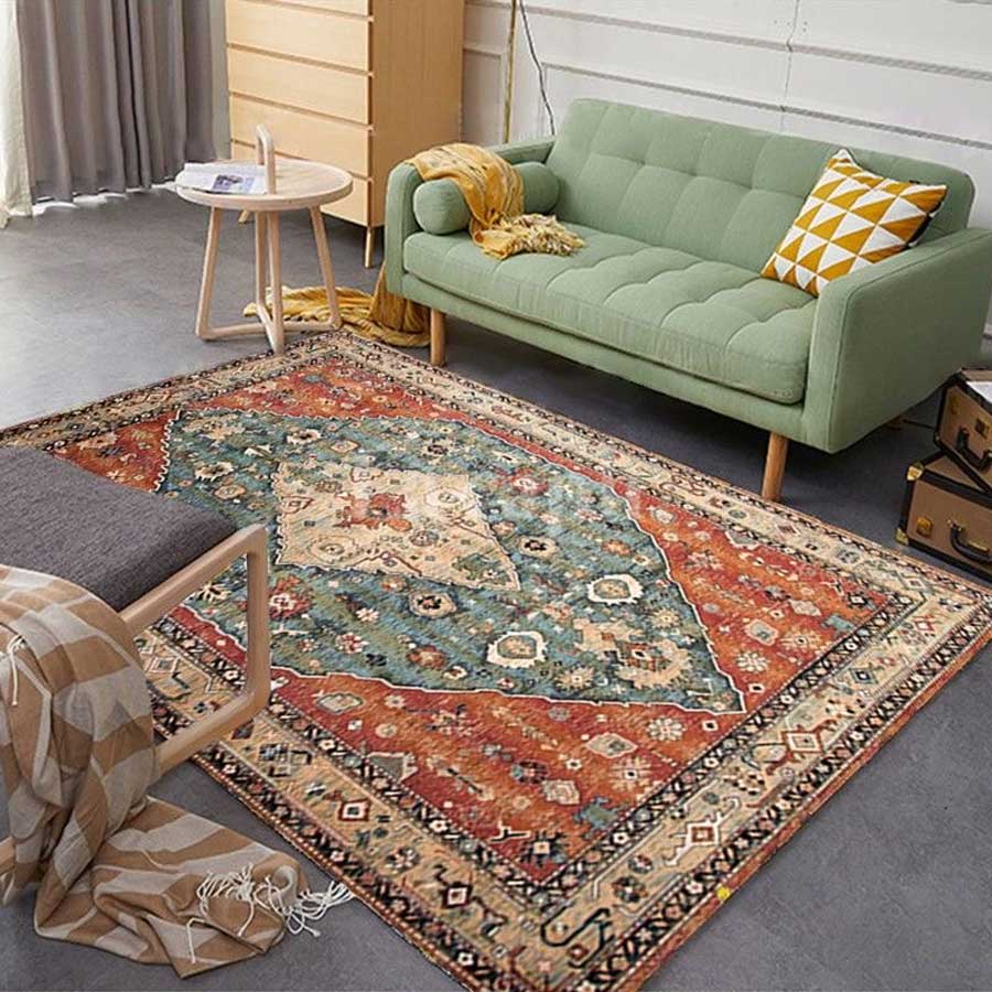 heritage mosaic rug