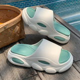 4color air cushion rubber room shoes