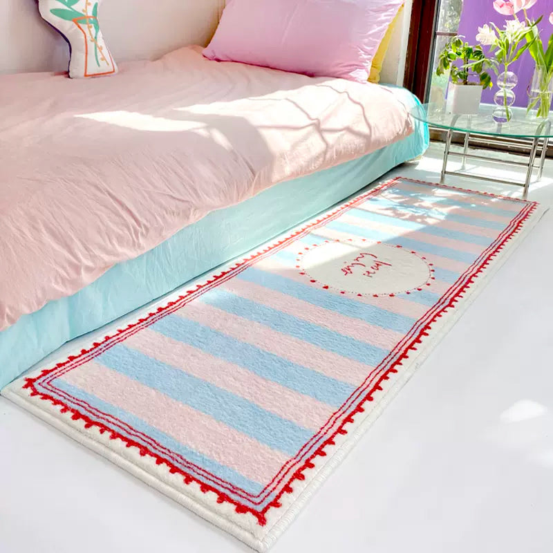 8design retro square floor mat