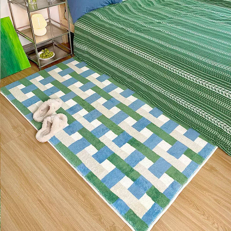 8design retro square floor mat