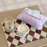 3color corduroy quilting tissue case