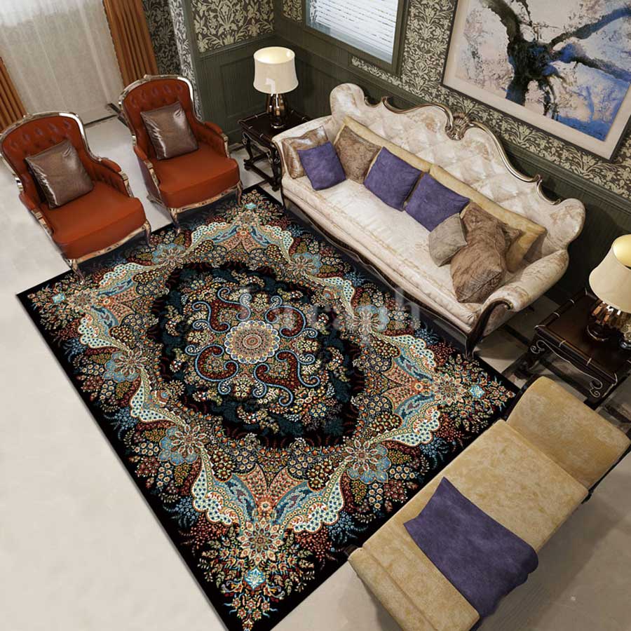 ethnic flower carpet (4designs)