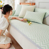 3color wavy line cool cushion