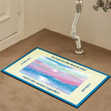 2design garden painting square mat