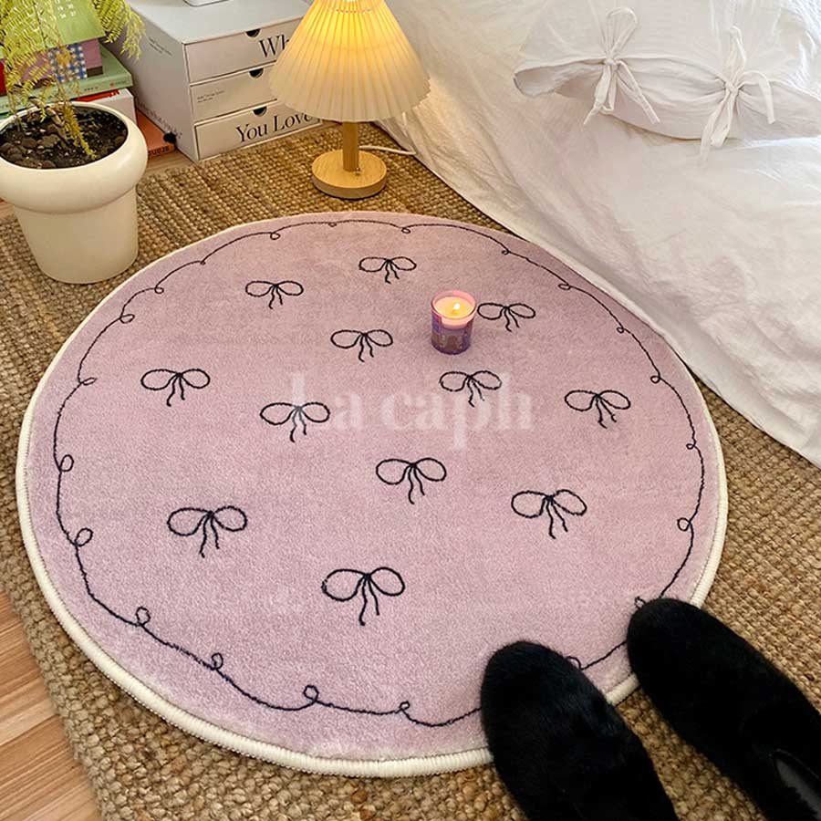 sweet ribbon rug (4designs)