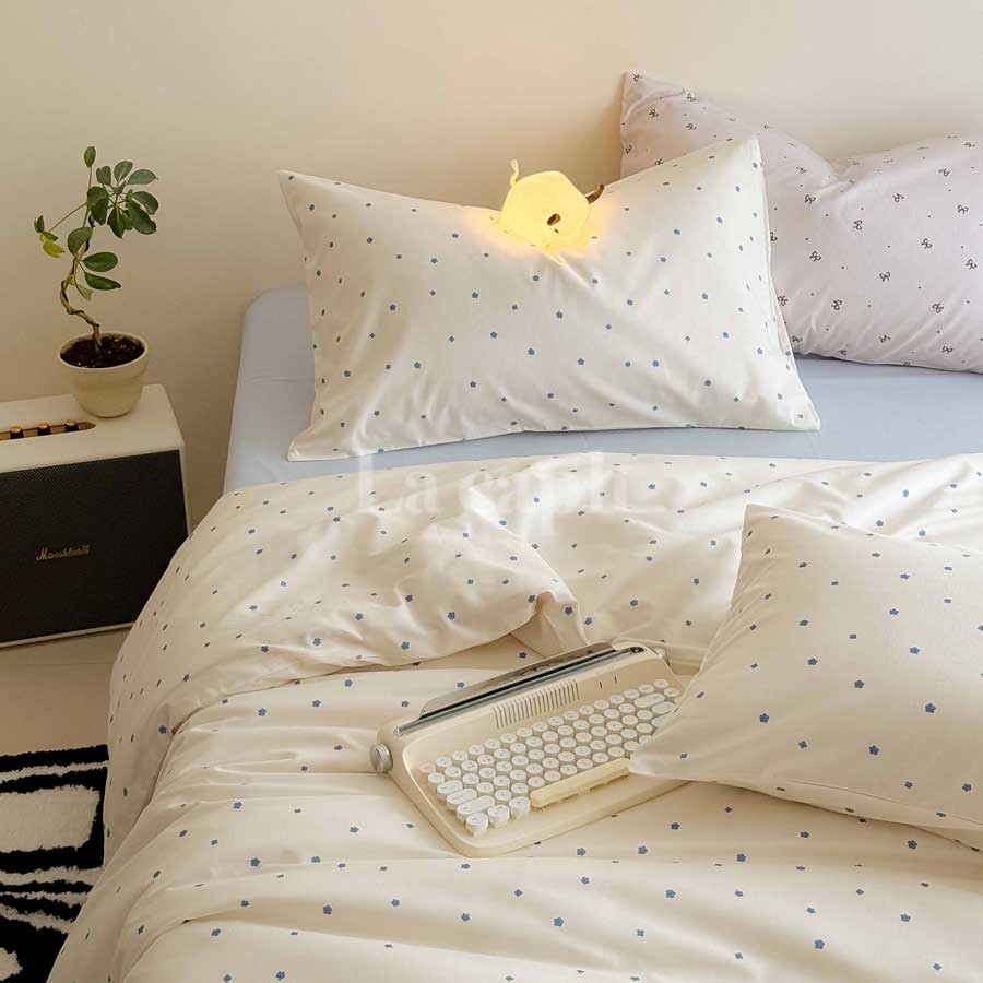 polka dot bedlinen set (4designs)