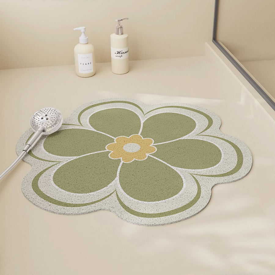 4design big flower bath mat