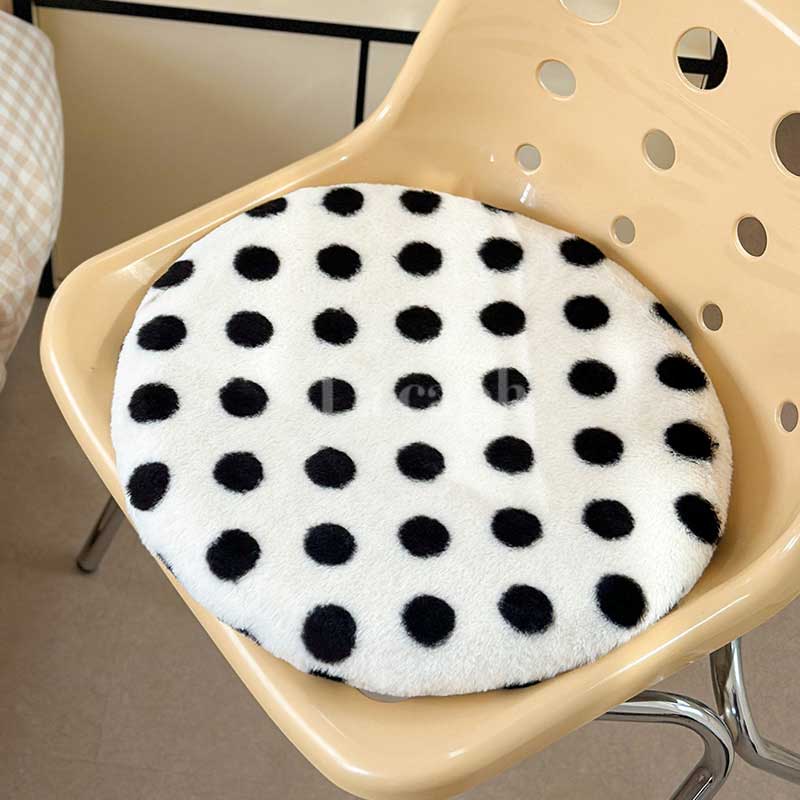 dot round chair cushion (6colors)