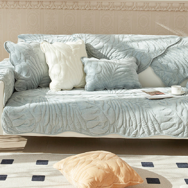 3d grass elegant sofa cover