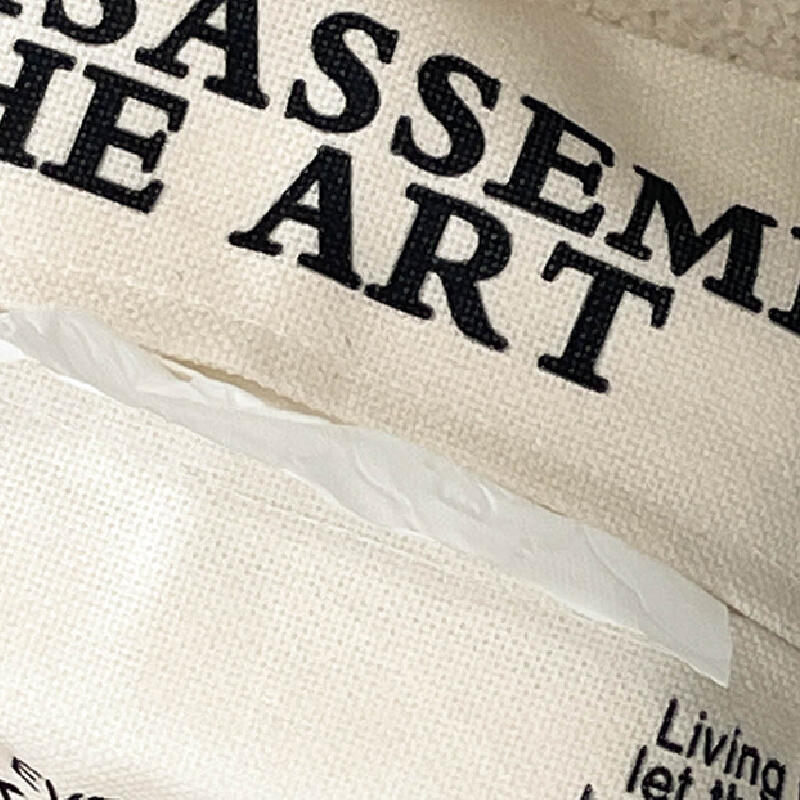 the art logo tissue case