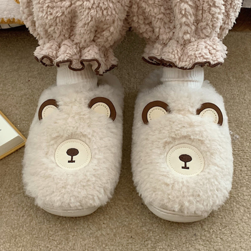 winter 2type bear roomshoes