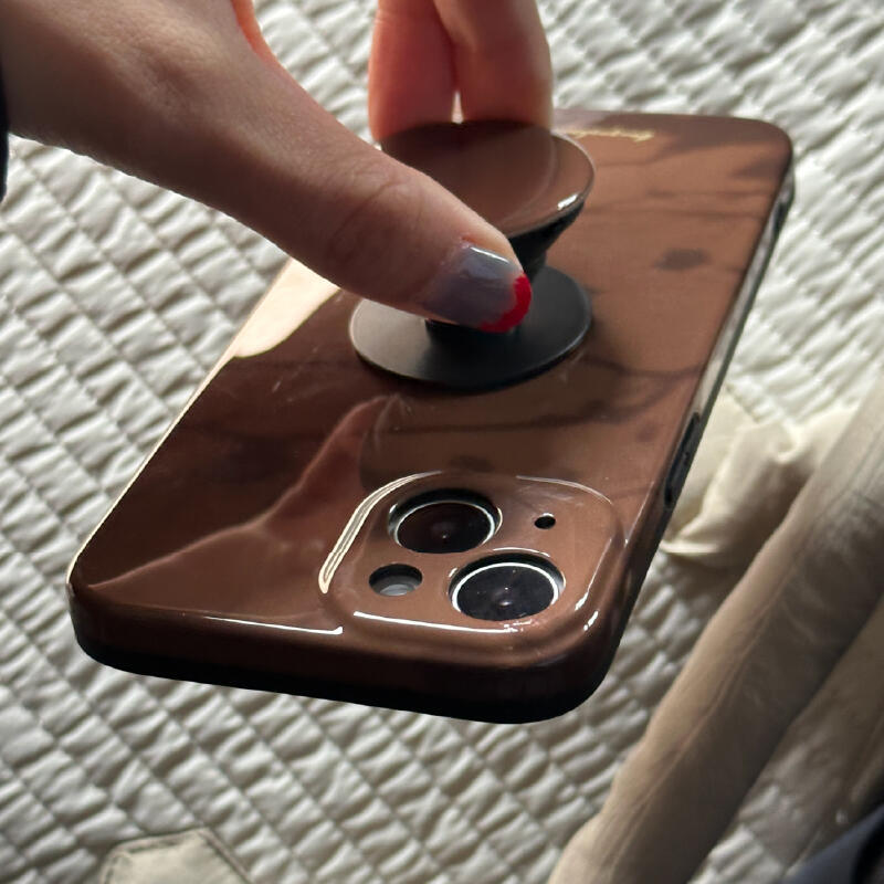 dark brown shadow iPhone case