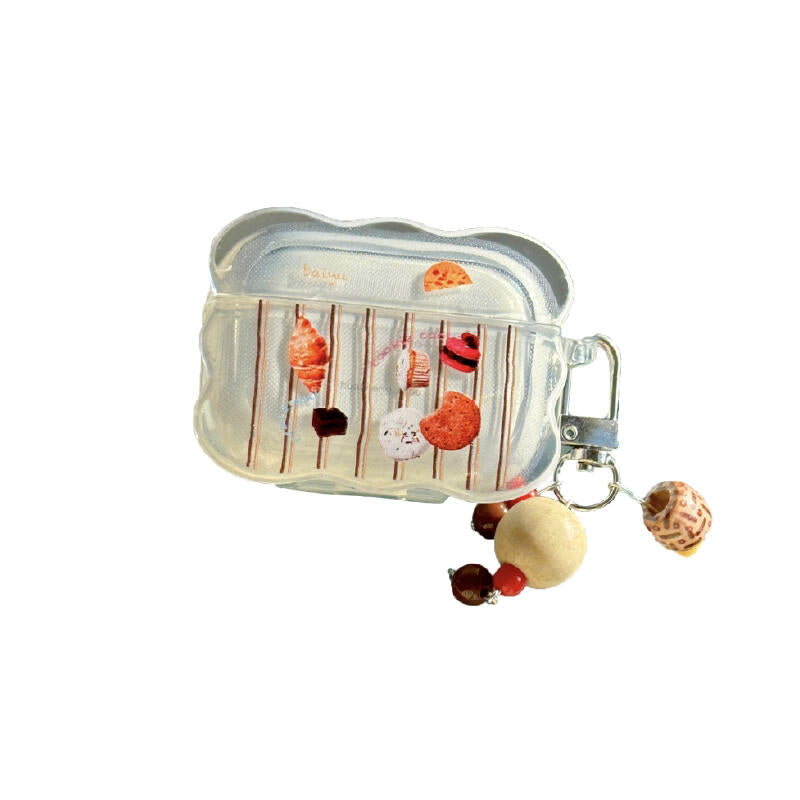 clear wave sweet charm Airpods case