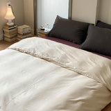 3color simple cotton bedlinen set