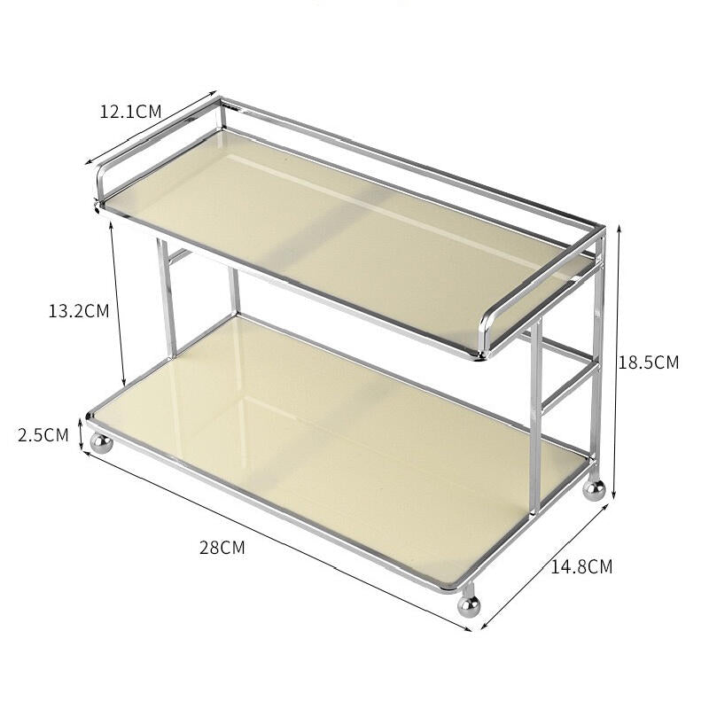 2color simple table shelf